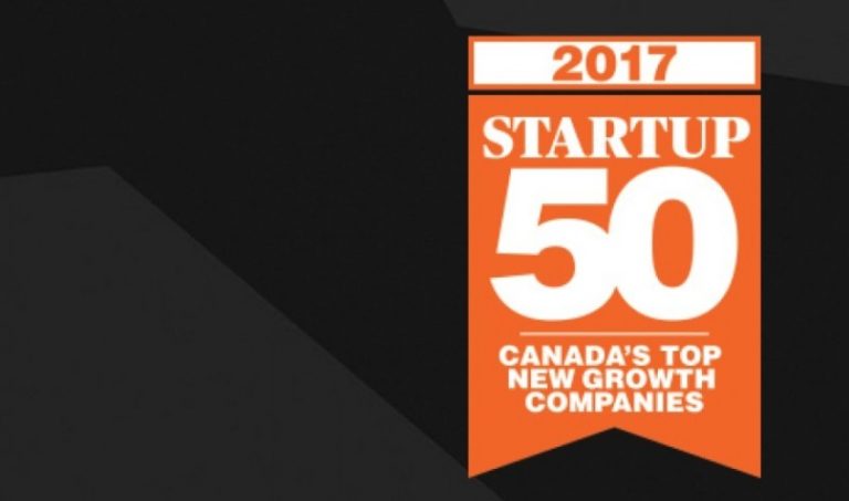 2017 STARTUP 50 ranking of Canada’s Top New Growth Companies Featured Image