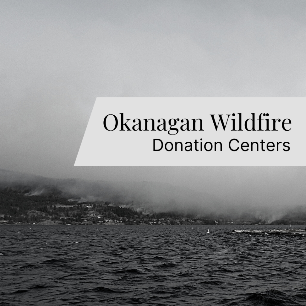 Okanagan Wildfire Donation Centers Featured Image